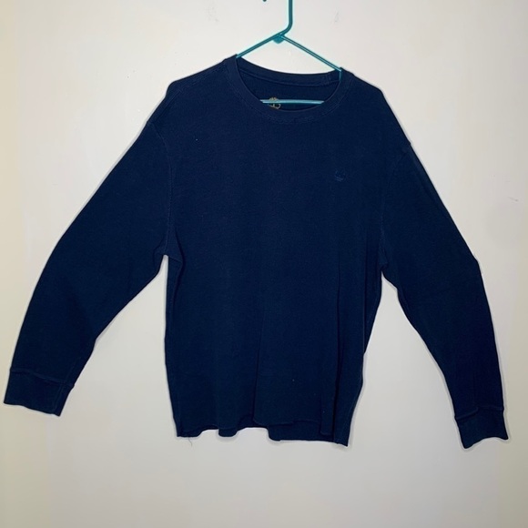 T16 Timberland Thermal Long Sleeve Navy Top size Men’s XL - Picture 12 of 12